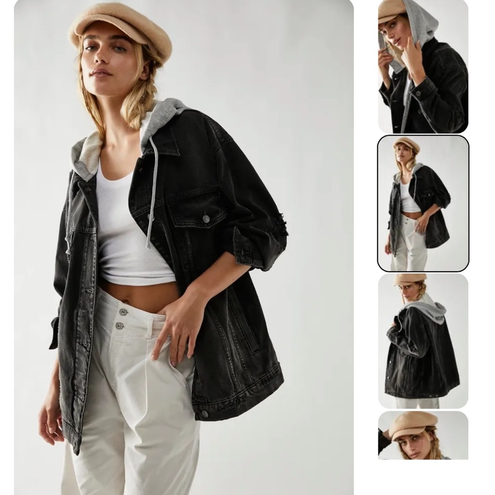 Free people flawless denim jacket